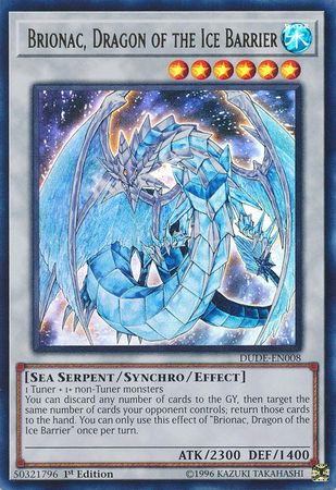 Brionac, Dragon of the Ice Barrier [DUDE-EN008] Ultra Rare | Devastation Store