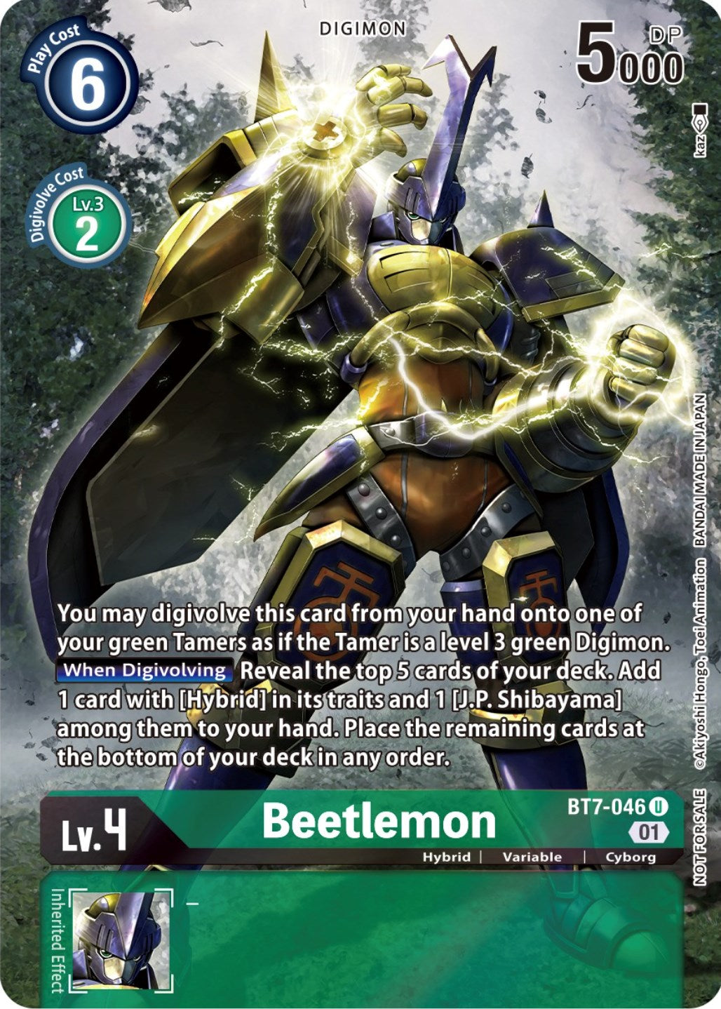 Beetlemon [BT7-046] (2nd Anniversary Frontier Card) [Next Adventure Promos] | Devastation Store
