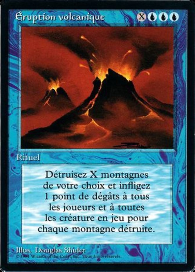 Volcanic Eruption [Foreign Black Border] | Devastation Store