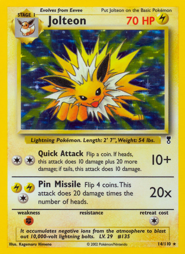 Jolteon (14/110) [Legendary Collection] | Devastation Store