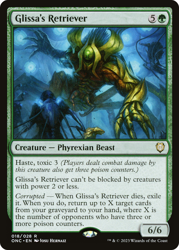 Glissa's Retriever [Phyrexia: All Will Be One Commander] | Devastation Store