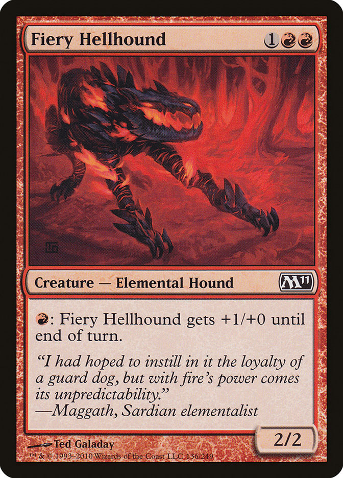 Fiery Hellhound [Magic 2011] - Devastation Store | Devastation Store
