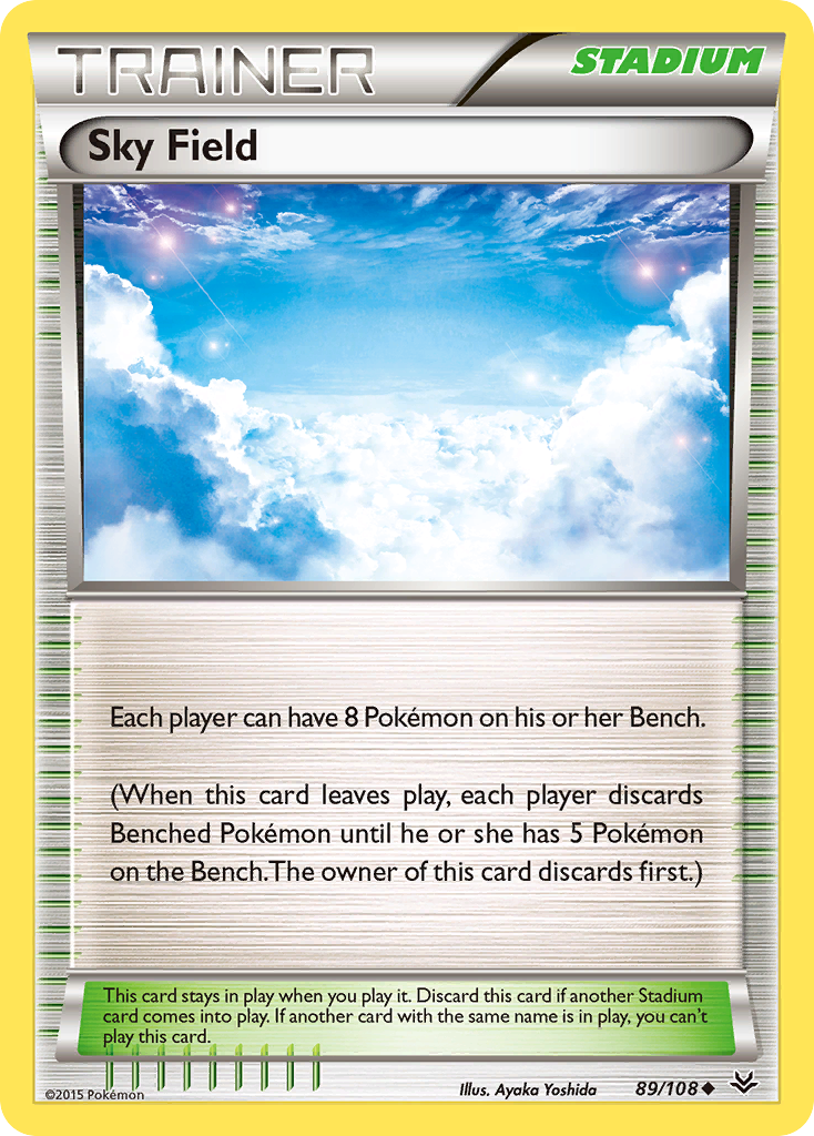 Sky Field (89/108) [XY: Roaring Skies] | Devastation Store