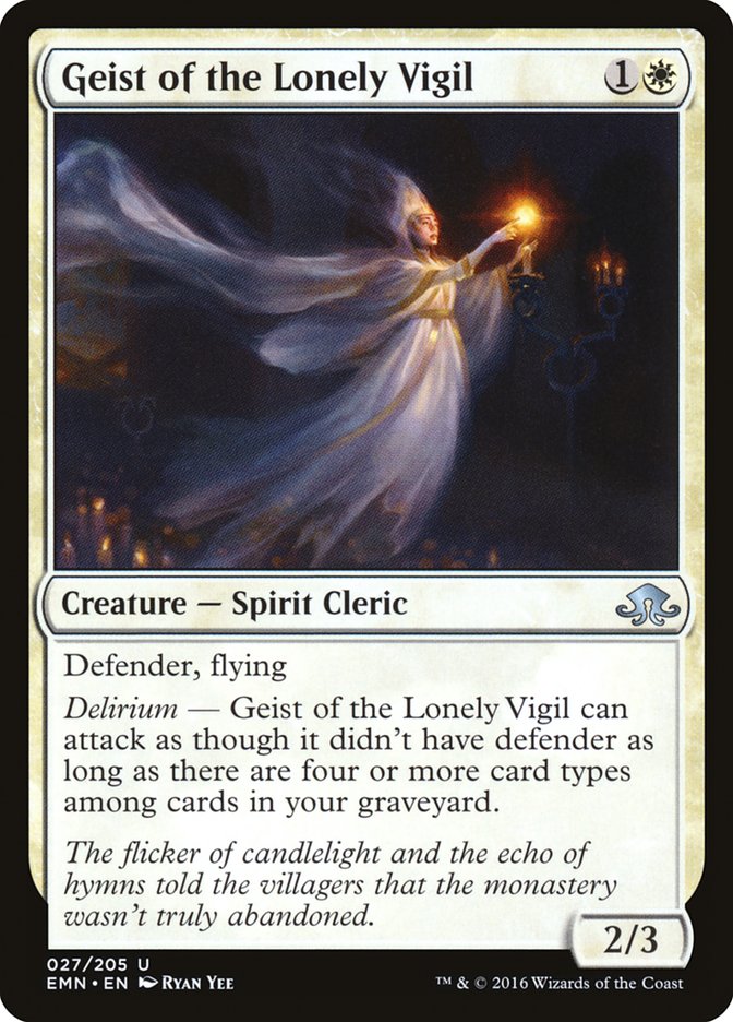 Geist of the Lonely Vigil [Eldritch Moon] - Devastation Store | Devastation Store