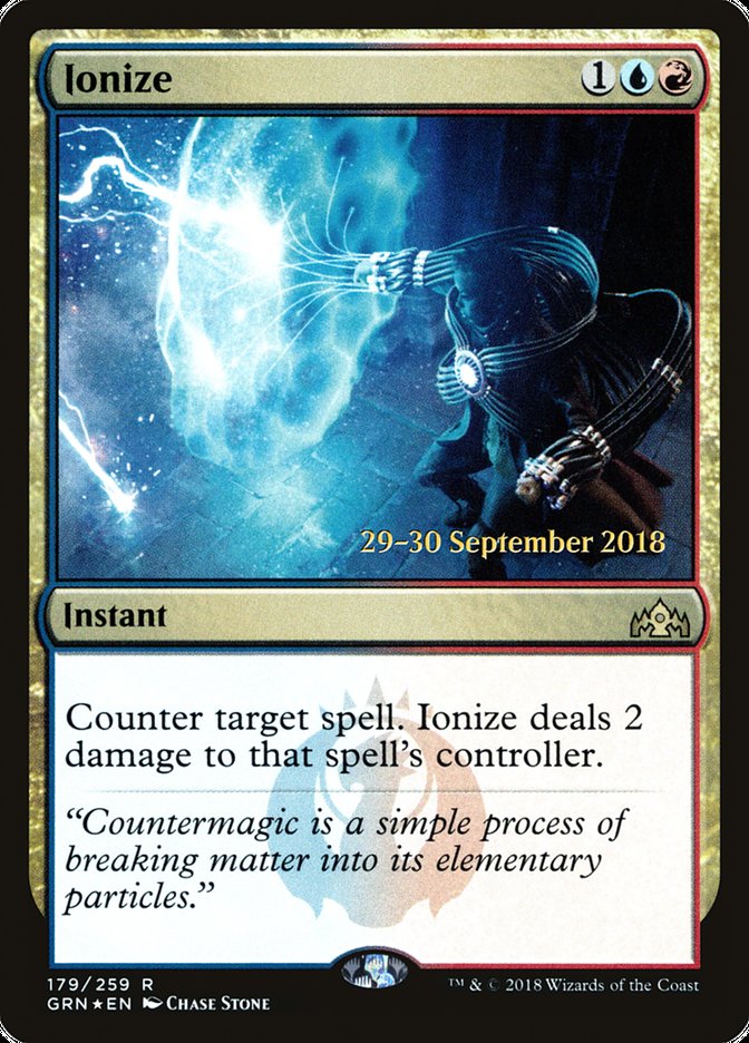 Ionize  [Guilds of Ravnica Prerelease Promos] - Devastation Store | Devastation Store