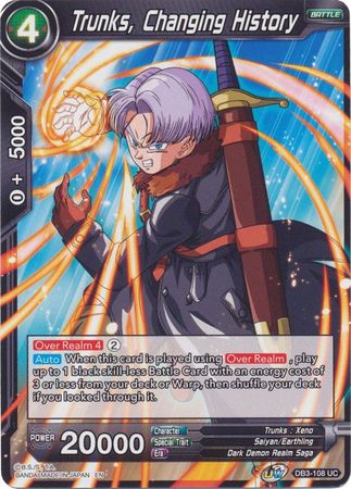 Trunks, Changing History [DB3-108] | Devastation Store