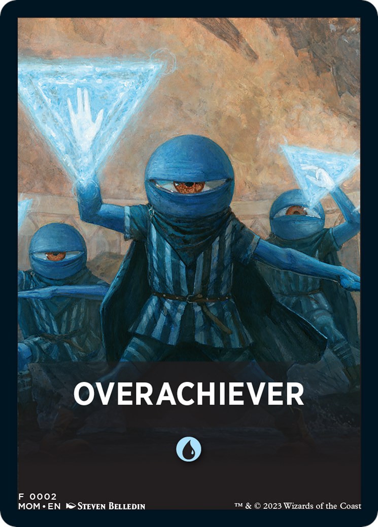 Overachiever Theme Card [March of the Machine Tokens] | Devastation Store