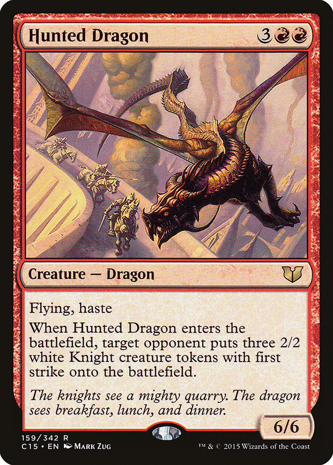 Hunted Dragon [Commander 2015] | Devastation Store
