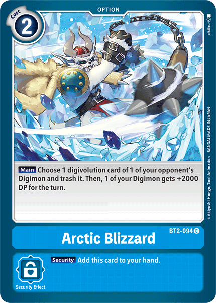 Arctic Blizzard [BT2-094] [Release Special Booster Ver.1.5] | Devastation Store