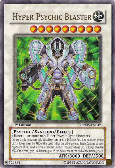 Hyper Psychic Blaster [CRMS-EN042] Ultra Rare | Devastation Store