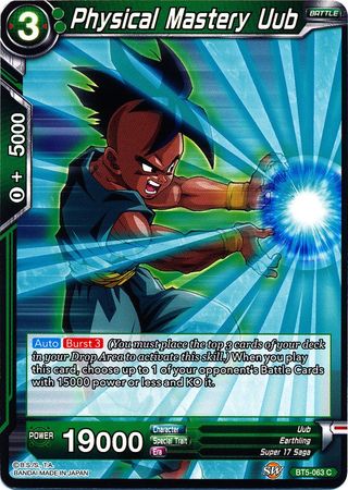 Physical Mastery Uub (BT5-063) [Miraculous Revival] | Devastation Store