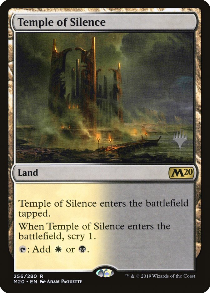 Temple of Silence (Promo Pack) [Core Set 2020 Promos] | Devastation Store