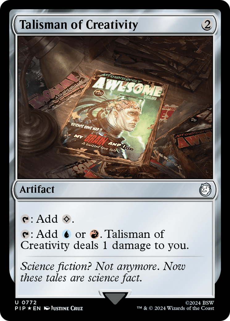 Talisman of Creativity (Surge Foil) [Fallout] | Devastation Store