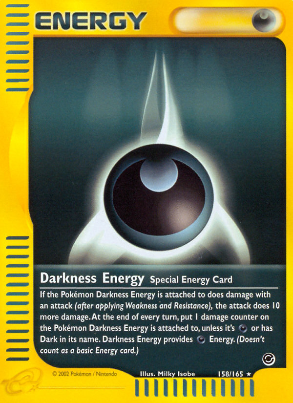 Darkness Energy (158/165) [Expedition: Base Set] | Devastation Store