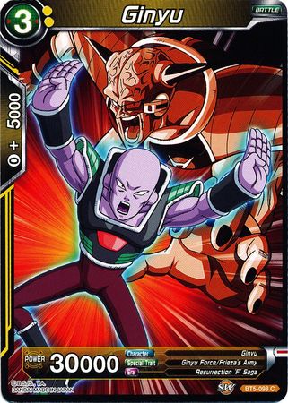 Ginyu (BT5-098) [Miraculous Revival] | Devastation Store