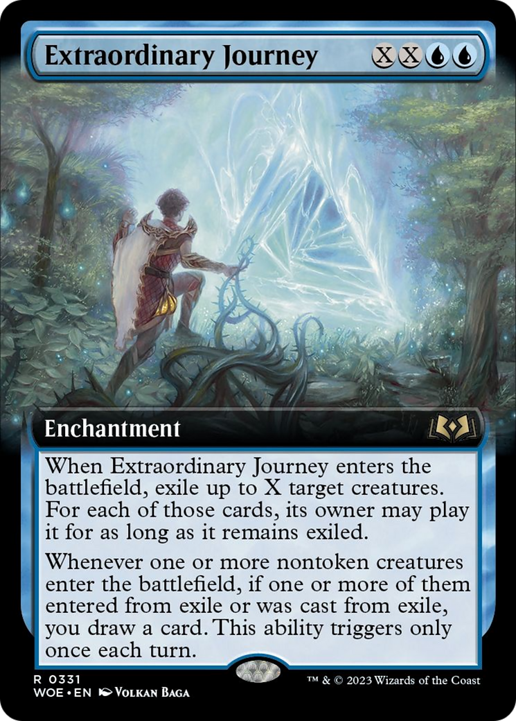 Extraordinary Journey (Extended Art) [Wilds of Eldraine] | Devastation Store