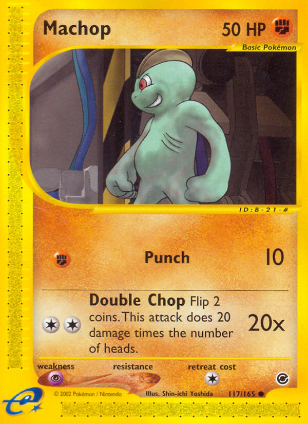 Machop (117/165) [Expedition: Base Set] | Devastation Store