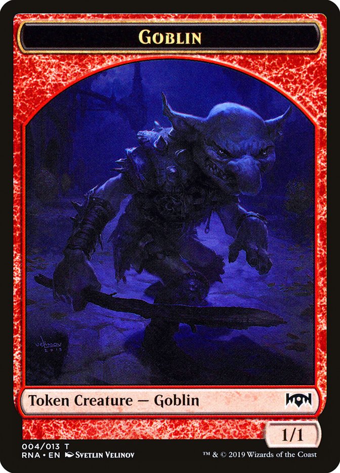 Goblin [Ravnica Allegiance Tokens] | Devastation Store