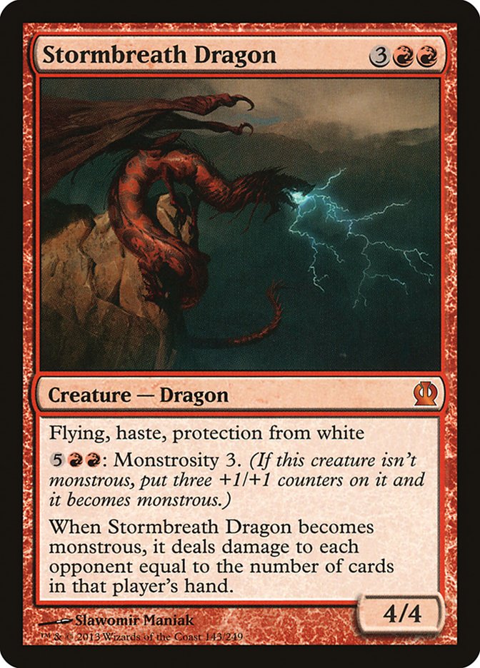 Stormbreath Dragon [Theros] - Devastation Store | Devastation Store
