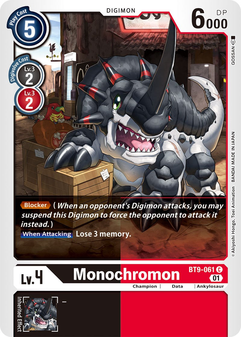 Monochromon [BT9-061] [X Record] | Devastation Store