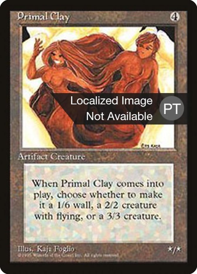 Primal Clay [Fourth Edition (Foreign Black Border)] | Devastation Store