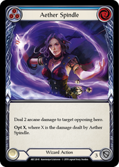Aether Spindle (Blue) [ARC128-R] 1st Edition Rainbow Foil - Devastation Store | Devastation Store