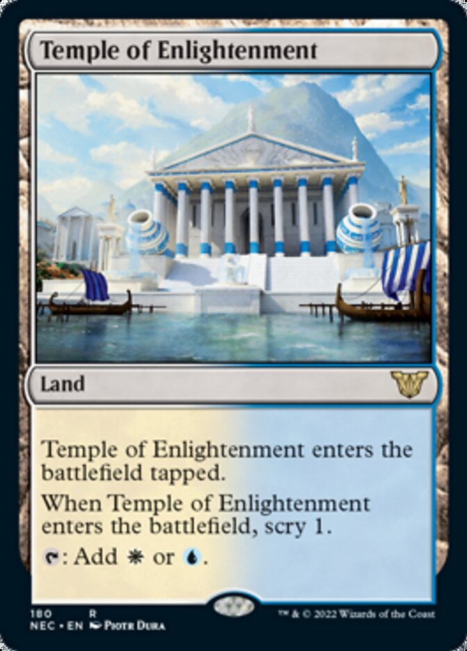 Temple of Enlightenment [Kamigawa: Neon Dynasty Commander] | Devastation Store