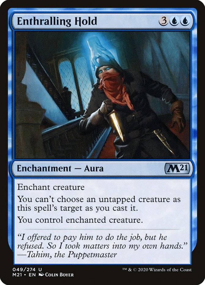 Enthralling Hold [Core Set 2021] | Devastation Store