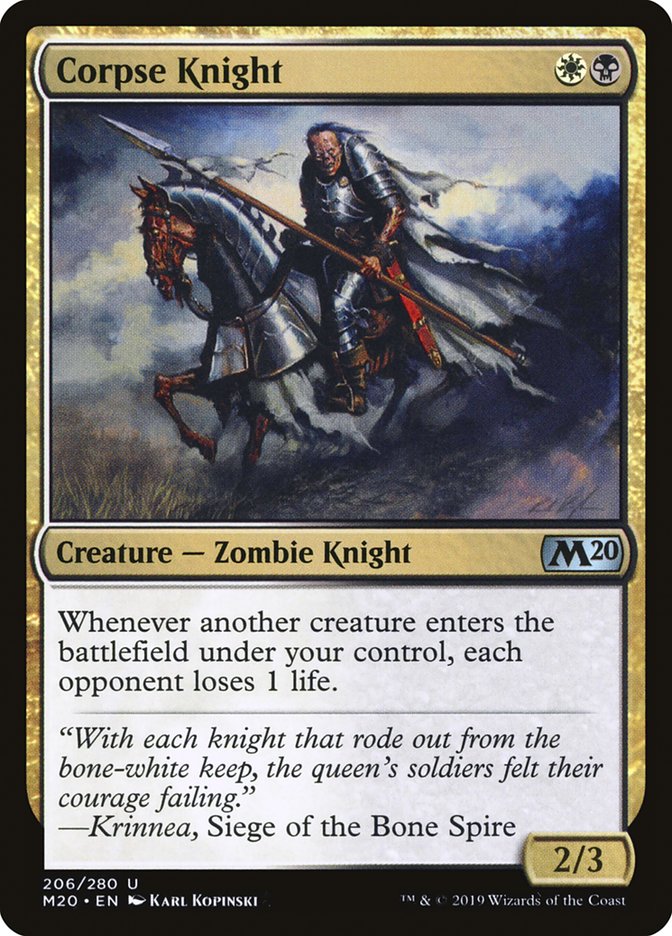 Corpse Knight [Core Set 2020] | Devastation Store