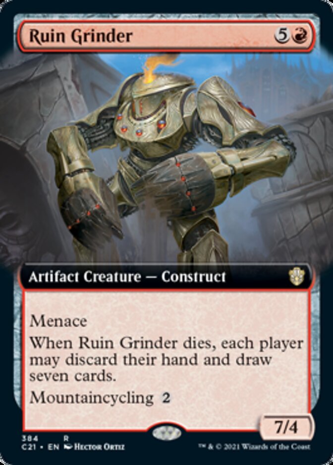 Ruin Grinder (Extended) [Commander 2021] | Devastation Store