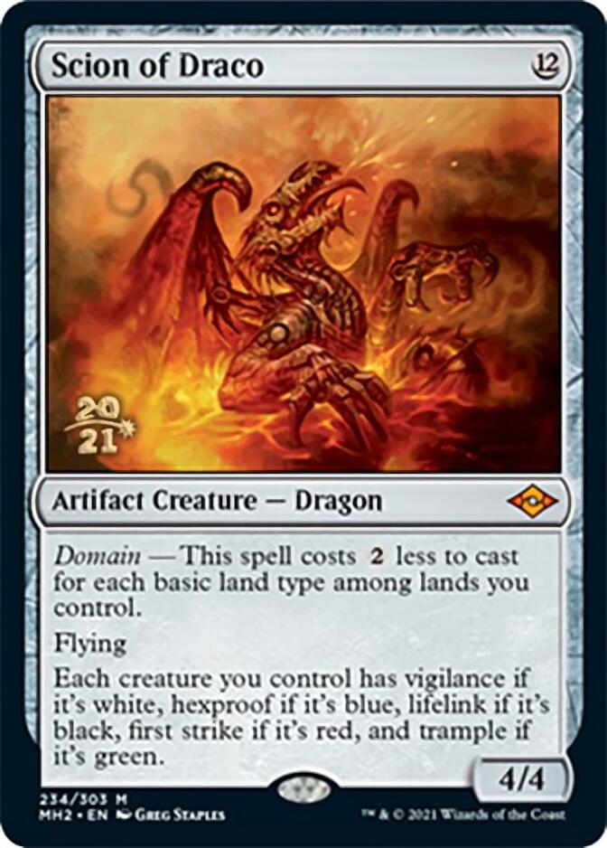 Scion of Draco [Modern Horizons 2 Prerelease Promos] | Devastation Store