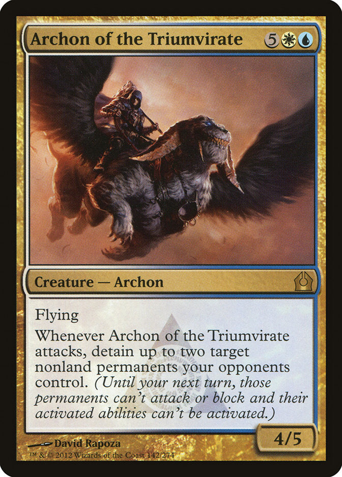 Archon of the Triumvirate [Return to Ravnica] | Devastation Store