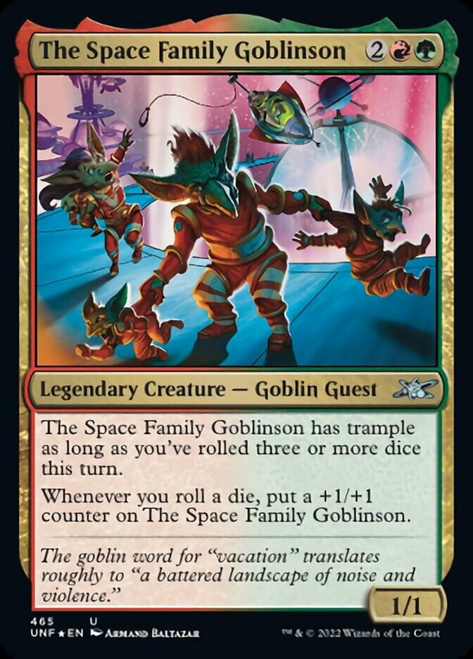 The Space Family Goblinson (Galaxy Foil) [Unfinity] | Devastation Store