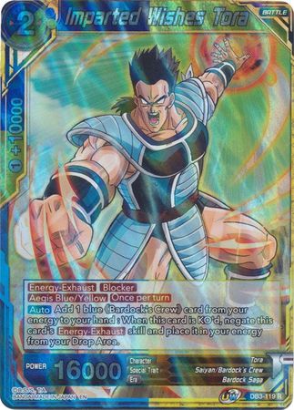 Imparted Wishes Tora [DB3-119] | Devastation Store