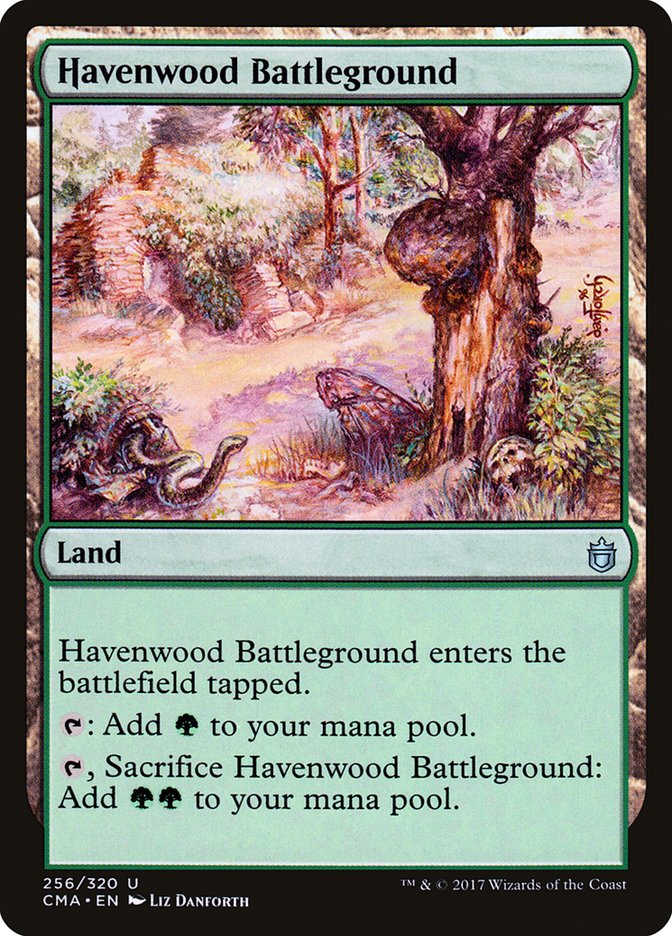 Havenwood Battleground [Commander Anthology] - Devastation Store | Devastation Store