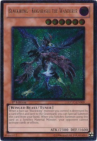 Blackwing - Kogarashi the Wanderer [EXVC-EN009] Ultimate Rare | Devastation Store