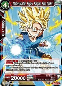 Unbreakable Super Saiyan Son Goku [SD2-03] | Devastation Store