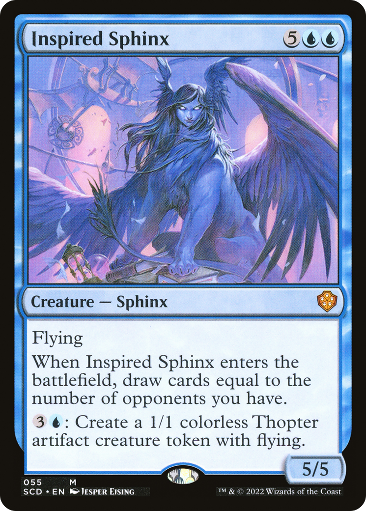 Inspired Sphinx [Starter Commander Decks] | Devastation Store