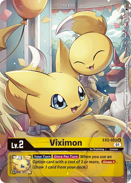 Viximon [EX2-003] (Alternate Art) [Digital Hazard] | Devastation Store