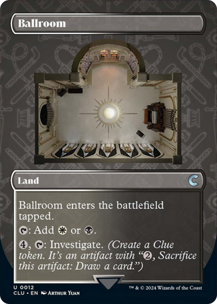 Ballroom (Borderless) [Ravnica: Clue Edition] | Devastation Store