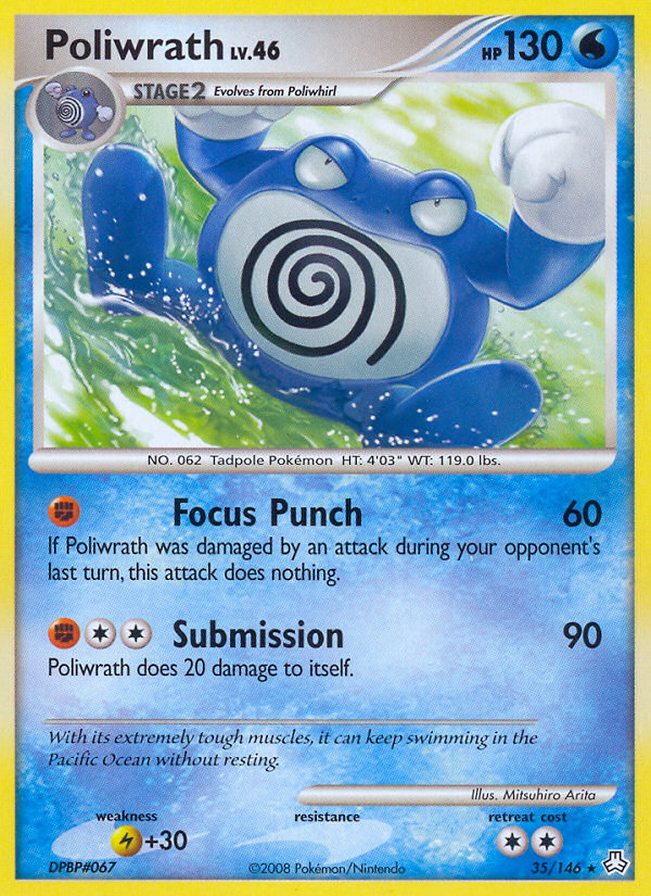 Poliwrath (35/146) [Diamond & Pearl: Legends Awakened] | Devastation Store