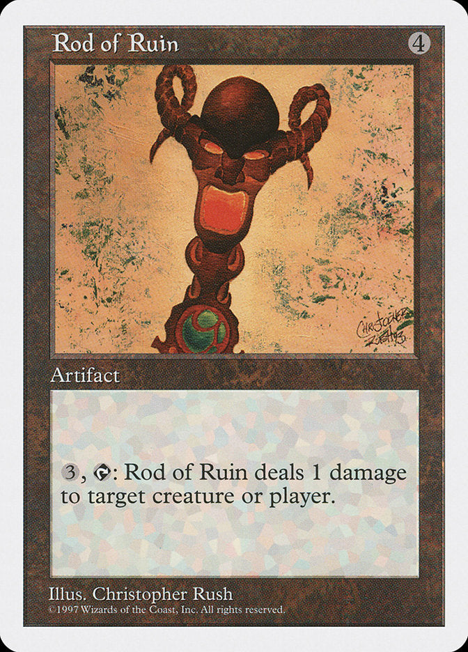 Rod of Ruin [Fifth Edition] - Devastation Store | Devastation Store