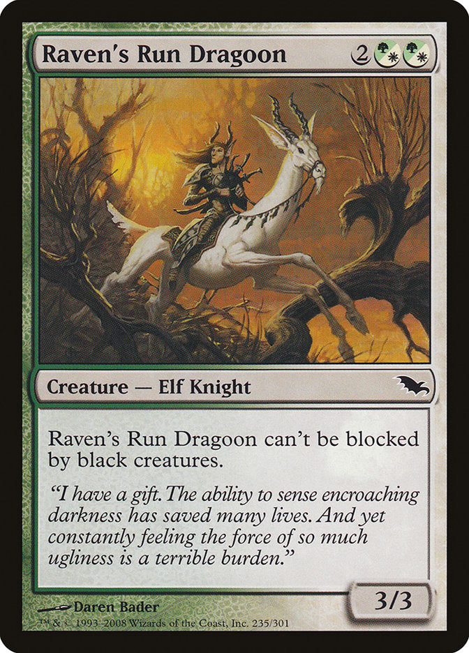 Raven's Run Dragoon [Shadowmoor] | Devastation Store