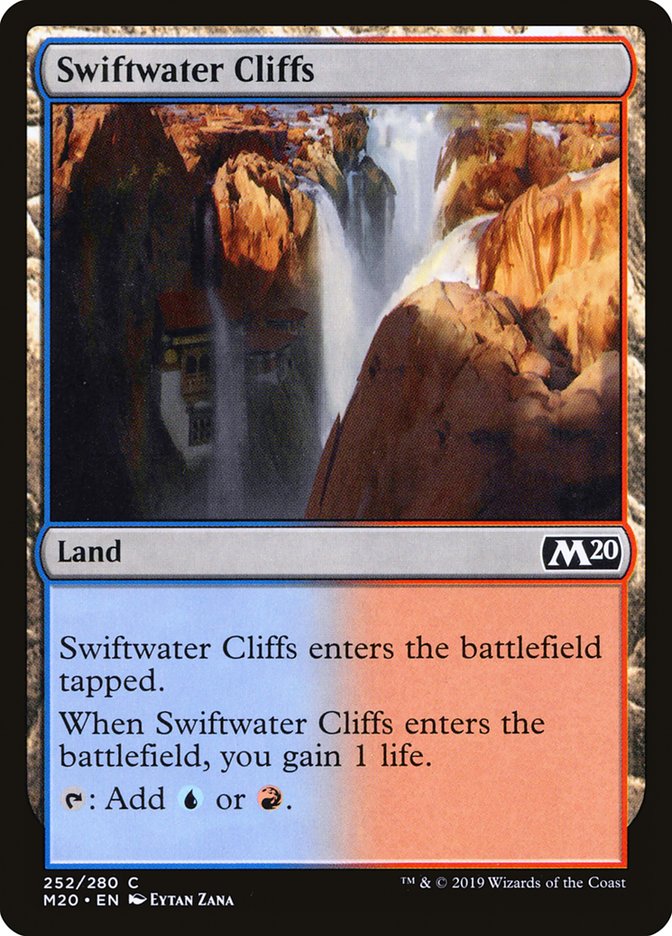 Swiftwater Cliffs [Core Set 2020] | Devastation Store