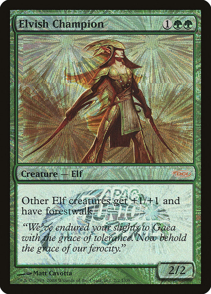 Elvish Champion [Junior APAC Series] | Devastation Store