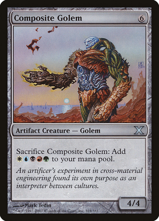 Composite Golem [Tenth Edition] | Devastation Store