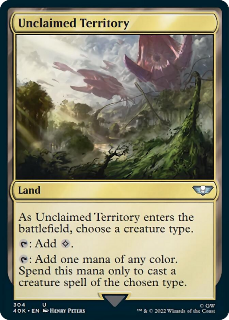 Unclaimed Territory [Universes Beyond: Warhammer 40,000] | Devastation Store