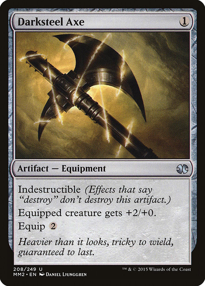 Darksteel Axe [Modern Masters 2015] - Devastation Store | Devastation Store