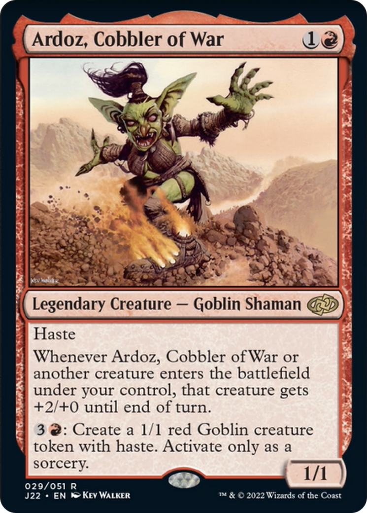 Ardoz, Cobbler of War [Jumpstart 2022] | Devastation Store