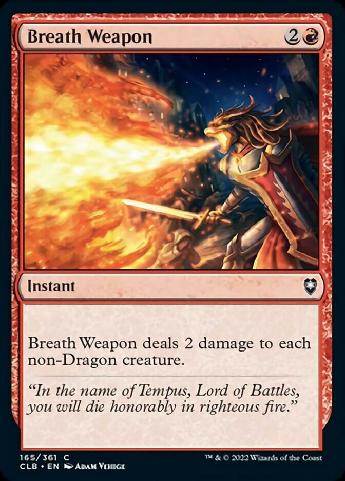 Breath Weapon [Commander Legends: Battle for Baldur's Gate] | Devastation Store